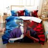 Anime Rurouni Kenshin Bedding Set Duvet Cover Bed Set Quilt Cover Pillowcase Comforter King Queen Size Boys Adult Bedding Set