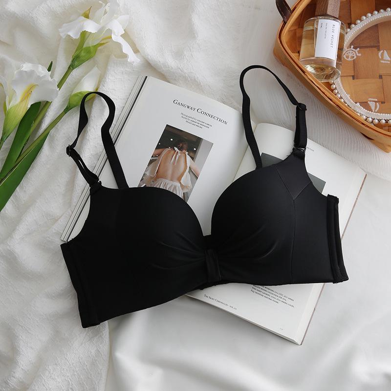 Women s Seamless Wireless Bra: Small Bust Support, Adjustable, Comfortable Lift, Thick Cups 38/85C Thin Cup