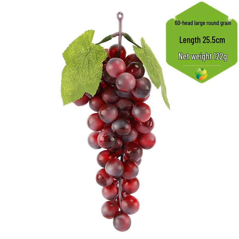 Artificial Grape Bunch Foam Model for Home Décor and Photography Props