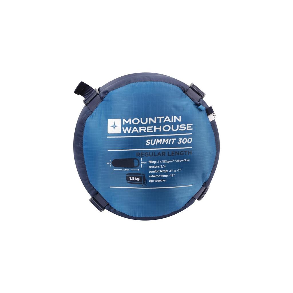 Mountain Warehouse Summit 300 Left Zip Winter Mummy Spací pytel