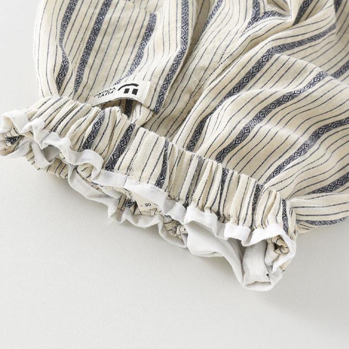 Kinder-Shorts Jungen-Shorts Sommer Freizeit Gestreift Fünfviertel-Hosen Baby-Shorts