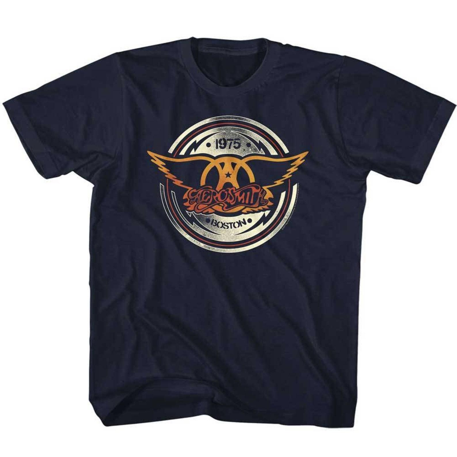 Aerosmith Aerocircle Navy Children s T-Shirt M