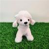 New Soft Pendant Cute  Simulation Poodle Plush Toy Bag Pendant Lifelike Sweet Keychain Doll Funny Cool  Birthday Gift