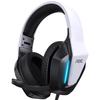 AOC Gaming Gaming 3D Surround 50mm Wired Lightweight Compatible with Switch White Headset, Headphones, Sound, Drivers, 3.5mm Connection, Microphone,