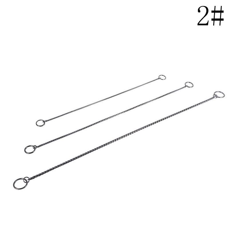 

Змеиная цепочка, ошейник для выставки щенков, украшение, металлический тренировочный ошейник-чокер, золото S золотой