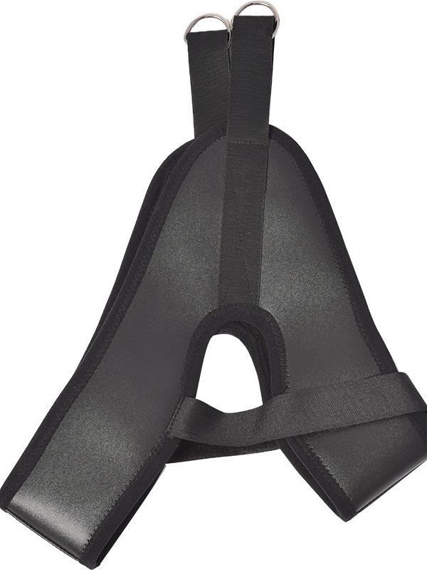 Cervical Traction Belt with Neck Band, Adjustable for Adults & Children, Breathable Neck Protector with Traction Chair