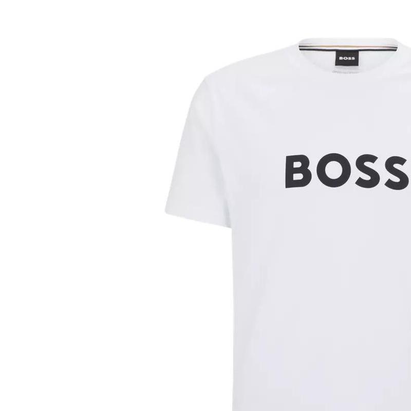 Hugo Boss logo-print cotton T-shirt 50491706-100