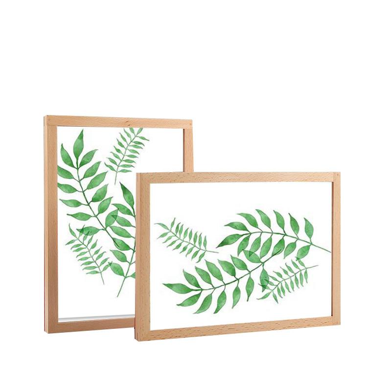 Slide in Design for Quick Poster Changes Wall Mounted Picture Frame A4