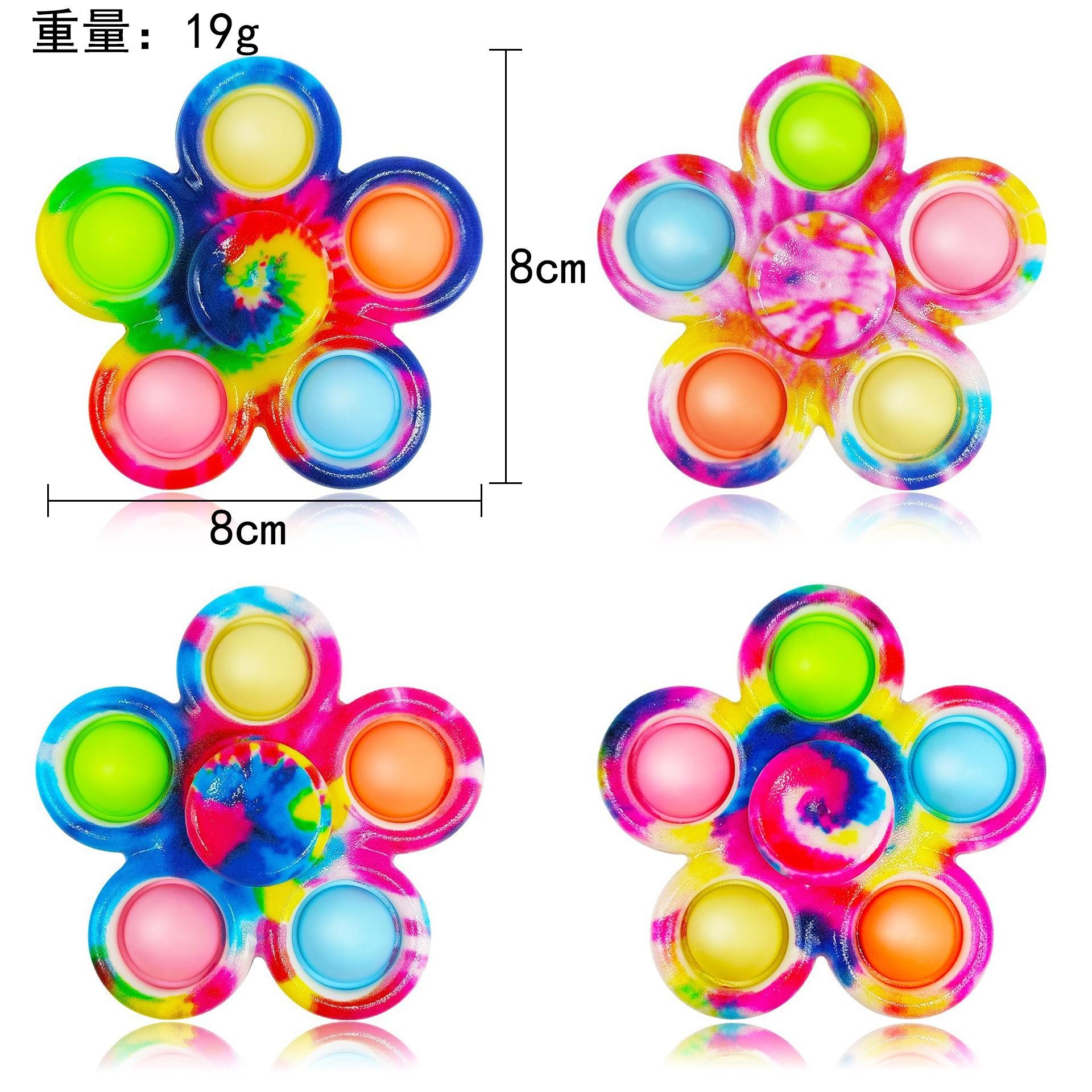 

Fidget Spinner Simple Hand Spinner Finger Push Bubble Hand Spinner For ADHD Anxiety Stress Relief Sensory Party Favor For Kids