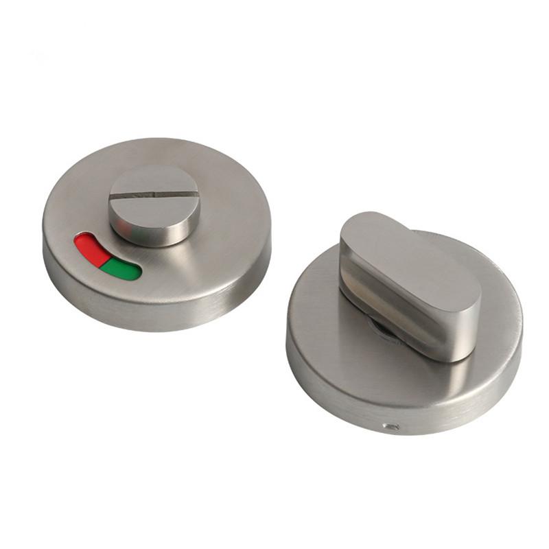 

Индикатор дверного замка для общественного туалета, фурнитура для туалета, защелка для ванной комнаты, нержавеющая сталь, засов для офиса, гардеробная