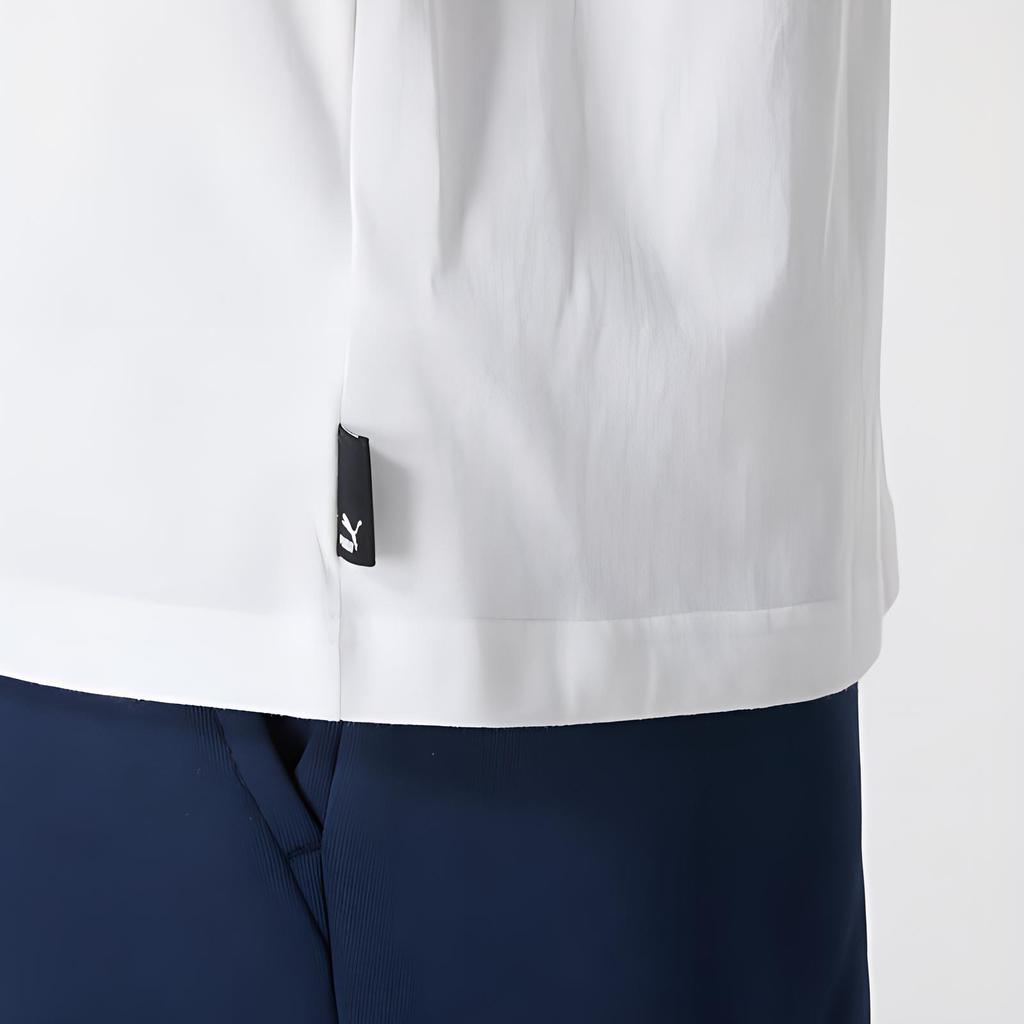 Puma Letter Pattern Running Short Sleeve T-Shirt Women Tops White 630565-02