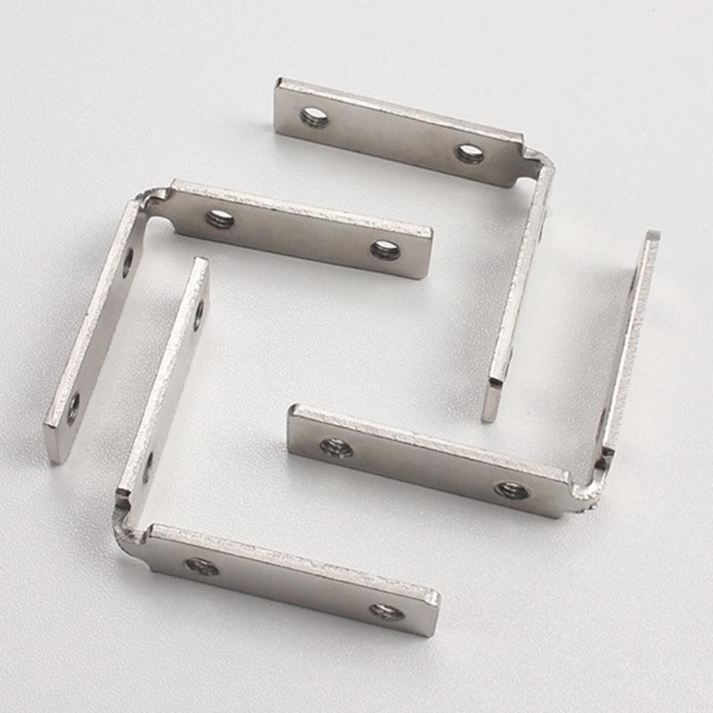 10 Pack 90-Degree Cabinet Corner Brackets 90-Degree Cabinet Pull Corner Brace Sturdy Hardware for Enhancing Durability