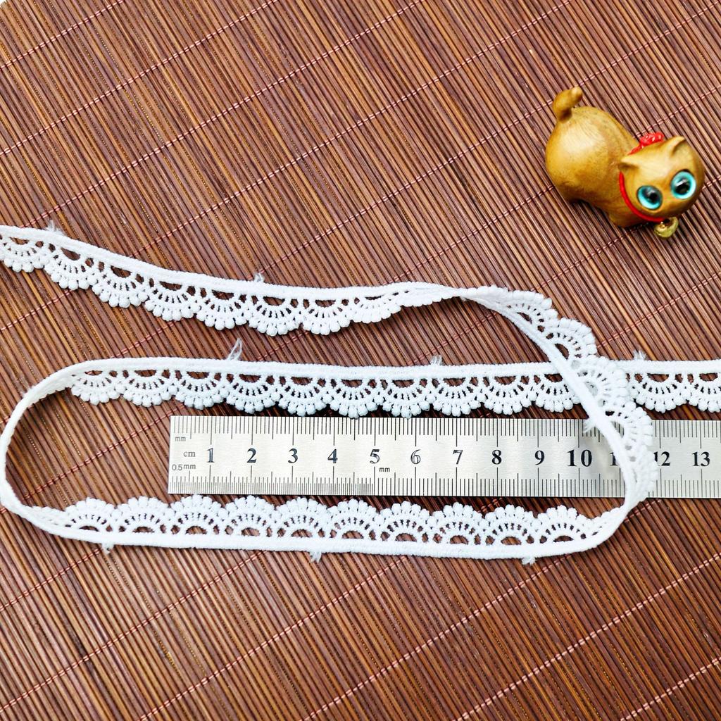 Unilateral Water-Soluble Barcode Lace, Milk Silk Embroidery Diy Accessories, Children'S Dress Lace