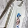 [USED] Dragon Ball Anime T-shirt Bulma Sexy Erotic Akira Toriyama XL Size
