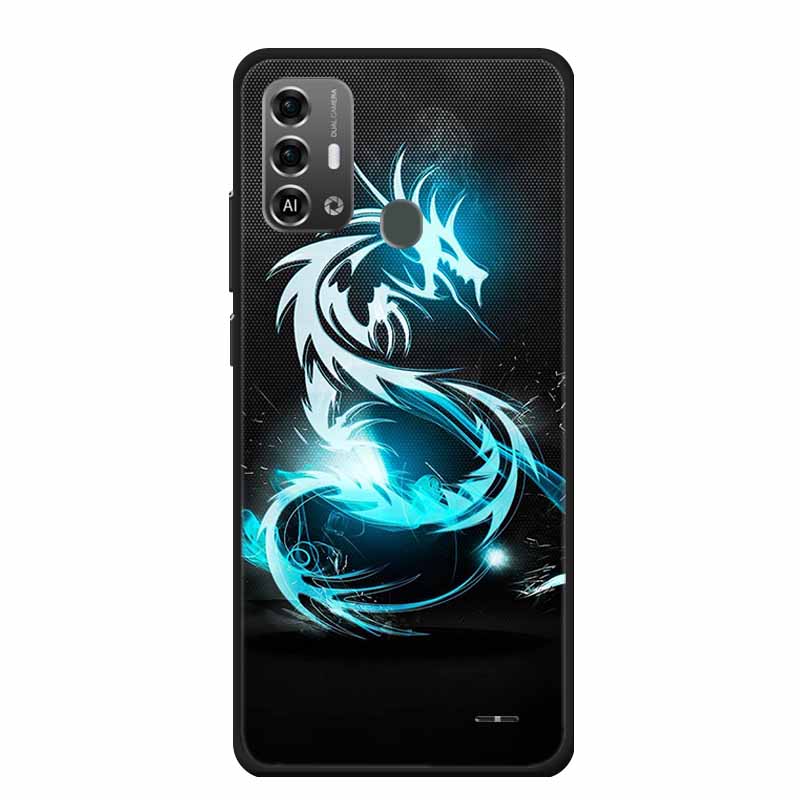 For ZTE Blade A53 Pro / A53Plus Case Lovely Soft TPU Painted Cat Silicone Cover for ZTE Blade A53 Plus Funda Coque A53Pro Shell