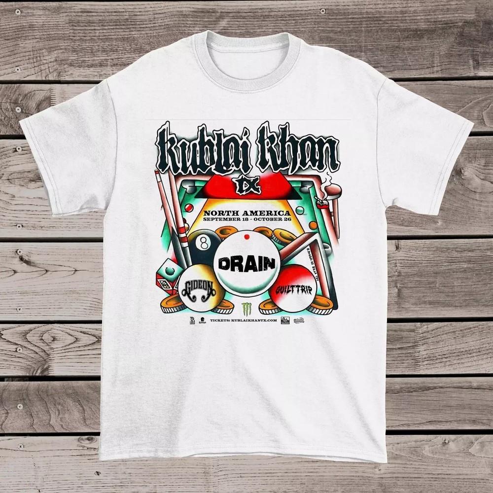 Kublai Khan TX North America Tour T SHIRT FULL SIZE S-3XL Unisex T-Shirt XL