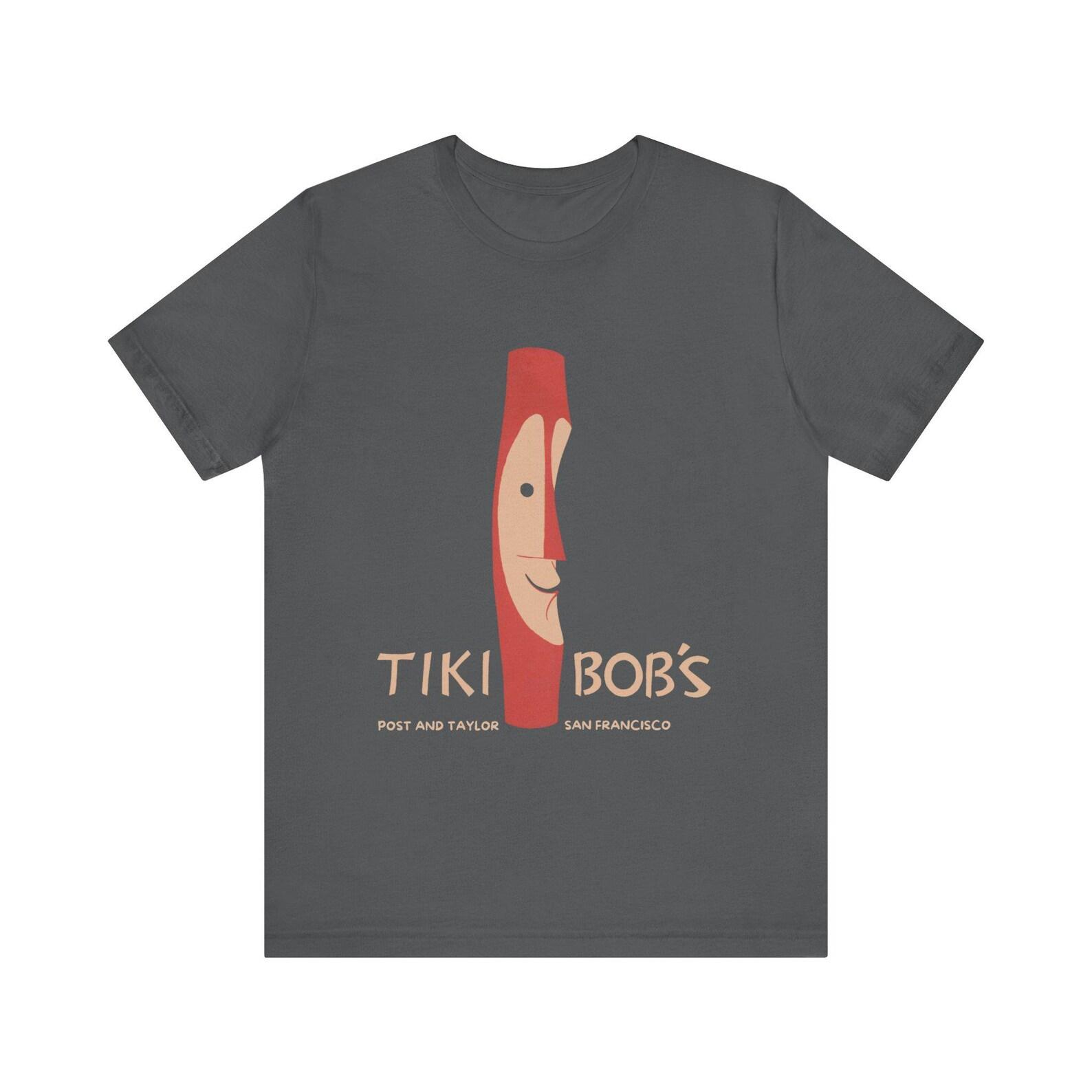 Retro Tiki Bobs San Francisco T-Shirt: Nostalgic California Tee M