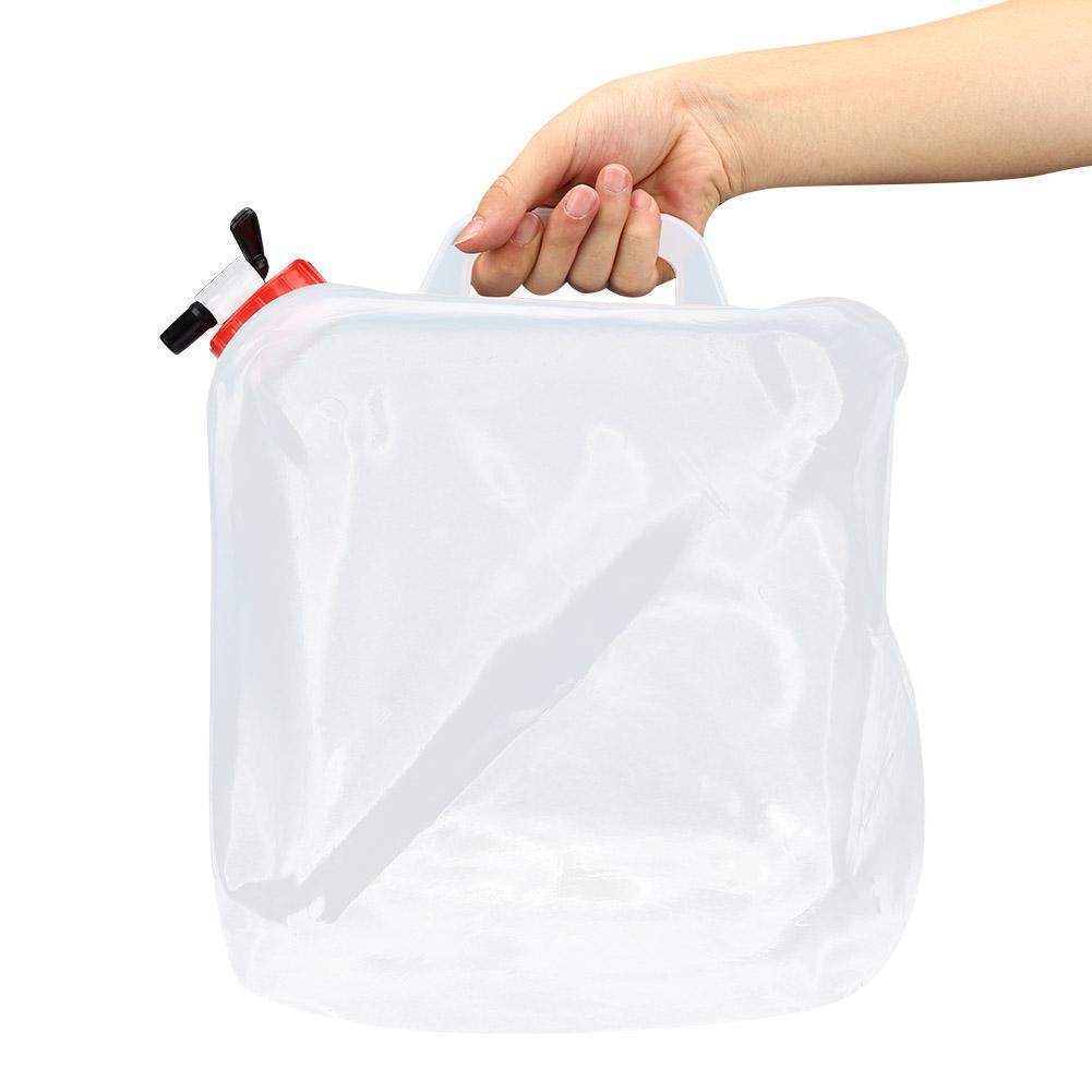 20L Foldable Water Bucket Camping Portable Large Capacity Water Storage ContainerFoldable Water