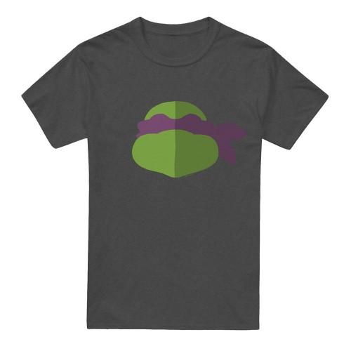 Teenage Mutant Ninja Turtles Unisex Adult Donatello Face T-Shirt