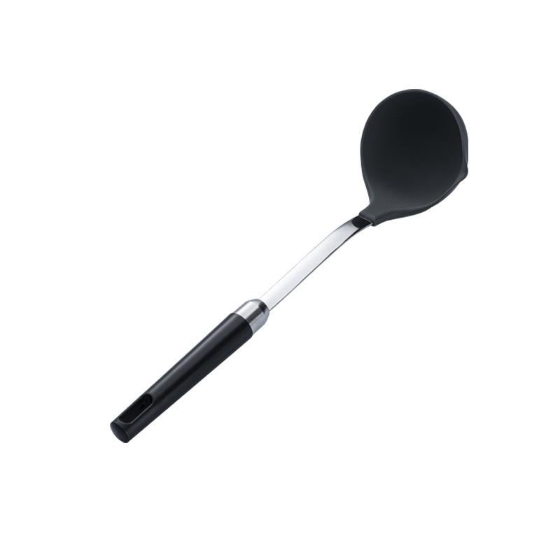 

HANYANG Лопатка из нержавеющей стали, большая ложка для супа, набор кухонных принадлежностей 304, бытовые кухонные принадлежности, лопаточка для жарки, большая ложка для супа H