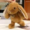 Soft Big Ear Bunny Plush Doll Cartoon Stuffed Animals Cute Rabbit Baby Accompany Sleeping Pillow Girl Christmas Birthday Gift