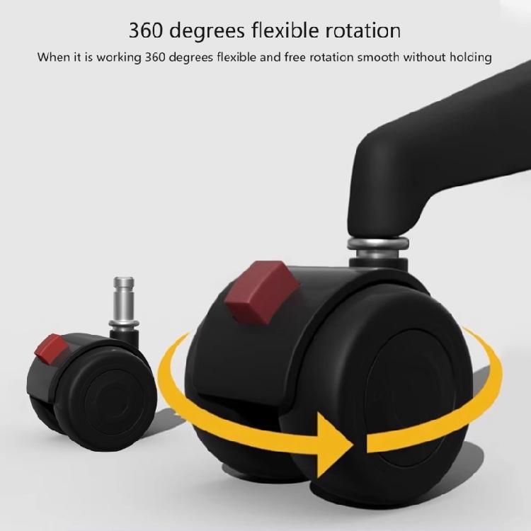 Office Chair Wheel Caster Replacement 360 Degree Chair Castors Replacement Roller Furniture Swivels Rollers Enduring