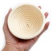 Rattan Proofing Basket Round Banneton for Sourdough Bread Making Includes Liner Natural Handwoven Fermentation Baskets for Home Bakers Artisan