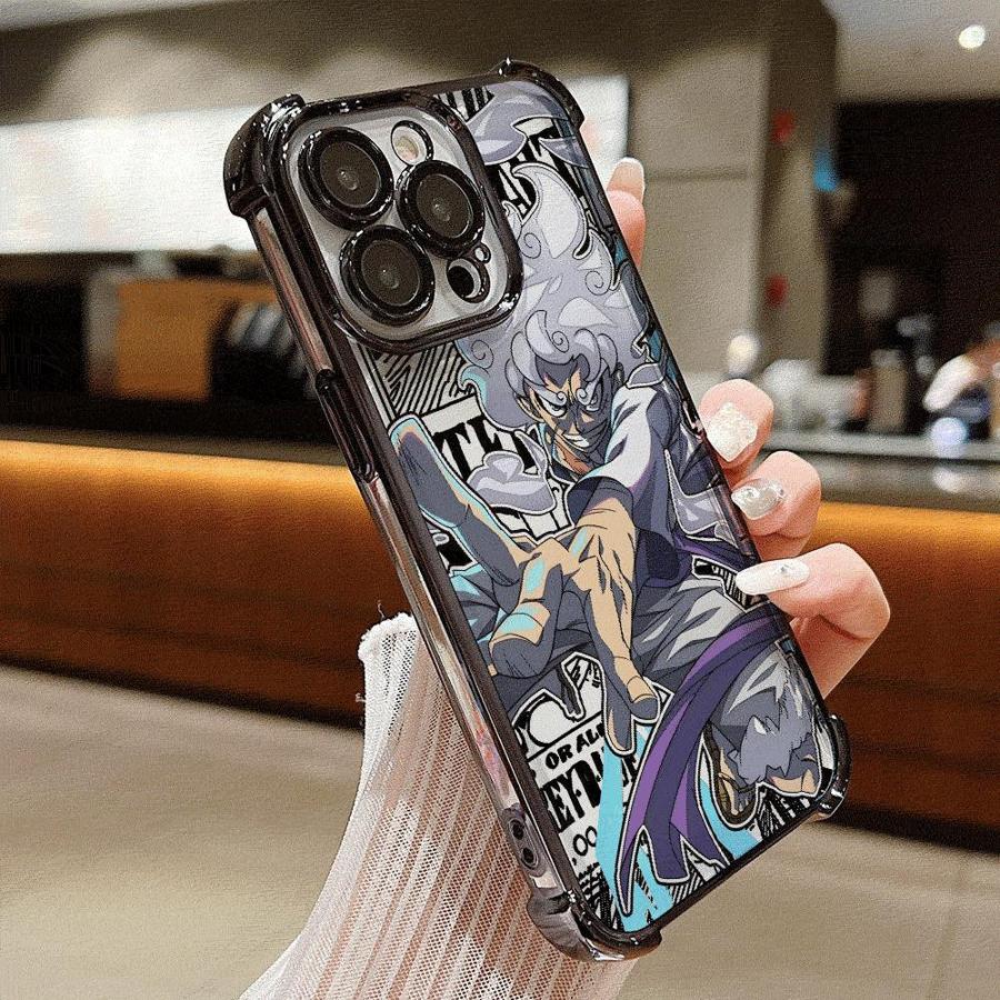 Soft Phone Cover Case for iPhone 13 15 Plus 11 14 17 Air 12 16 Pro Max Cool Onepiece Luffys