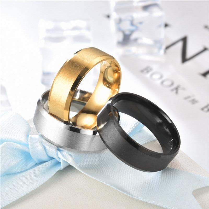 High Quality Fashion And Simple Ring Suitable For Everyday Wear Trend Ring Attention Store Notes Can Be Laser Lettering