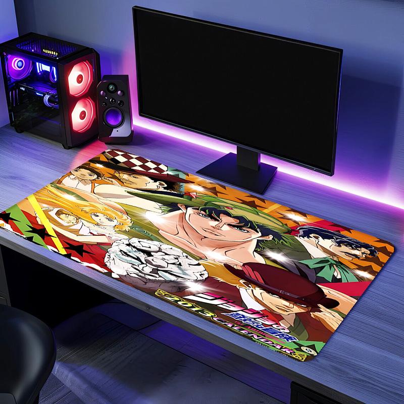 JoJo's Bizarre Adventure1 Mauspads - Rutschfeste Gummibasis, Glatte Oberfläche für Arbeit, Gaming, Büro und Zuhause, Schreibtisch-Mauspad