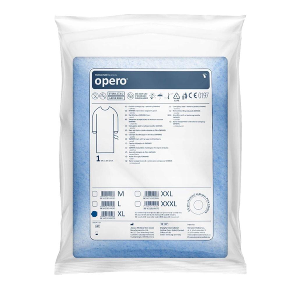 Surgical Gown Sterile With Cuff, Tied With Straps (Smmms Nonwoven Fabric 35G) 1 Piece