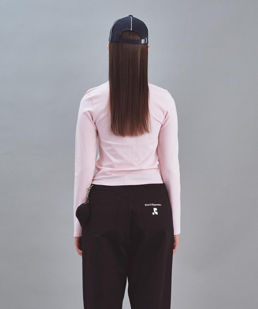 REST&RECREATION Basic Long Sleeve - Pink