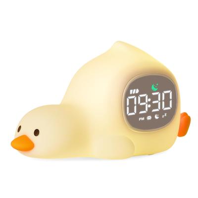 Lying-down Duck Alarm Clock for Kids, Boys and Girls.