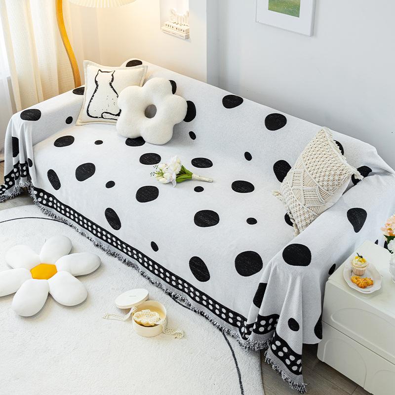 Sofabezug aus Stoff im Ins-Stil, kratzfester Stoff, schlichter und moderner All-Inclusive-Sofabezug, universeller Sofabezug für alle Jahreszeiten