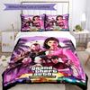 Grand Theft Auto Bettwäsche-Set Design für Spielzimmer Leichte Weihnachtsgeschenkidee