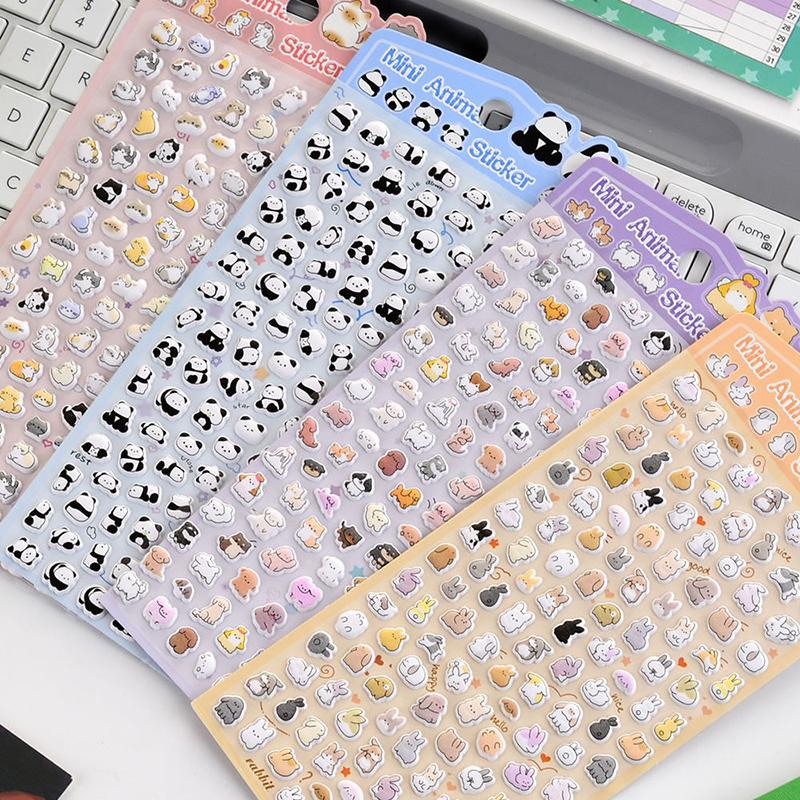 3D Prægestempler Scrapbooking DIY Dagbog Sødt Skrivegrej Skoleklistermærke Japansk Stil Telefoncover Dekorative Klistermærker