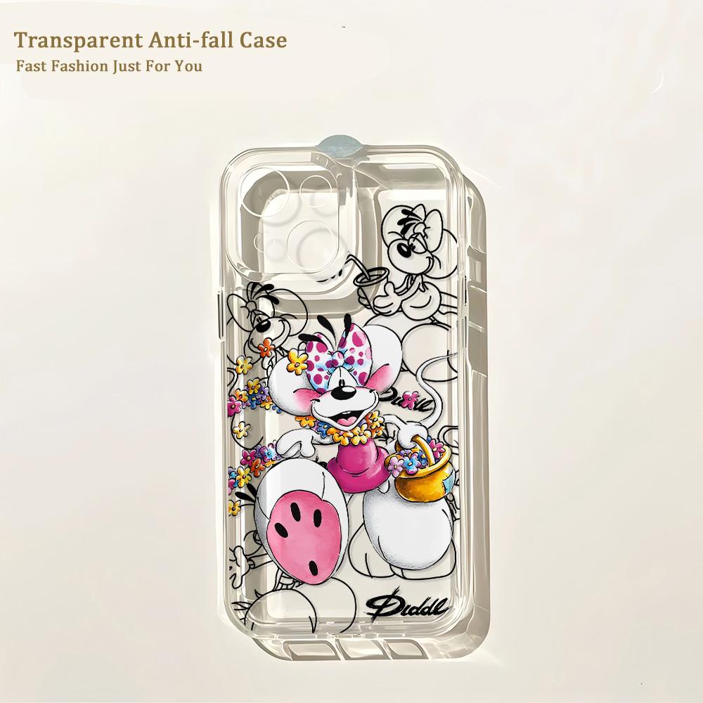 Coque de téléphone Cartoon Diddls Souris Pour Samsung Galaxy S26 S25 S24 S23 S22 S21 S20 FE Note20 Note10 Edge Plus Ultra Lite 5G Housse