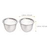 Tea Screen Mesh Strainer Insert Stainless Steel Teapot Infuser Home Supplies Filter Coffee