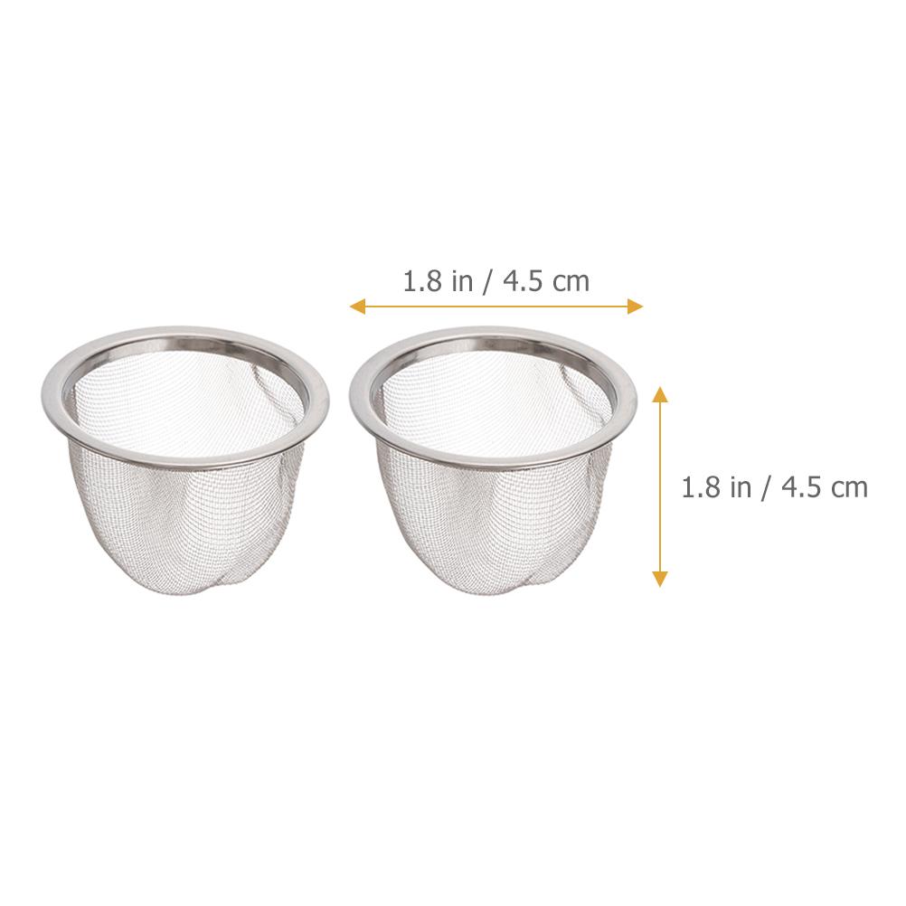Tea Screen Mesh Strainer Insert Stainless Steel Teapot Infuser Home Supplies Filter Coffee