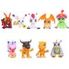 9pcs Digimon Adventure Figures Pvc Toys Xmas Gifts Cake Toppers Collectible
