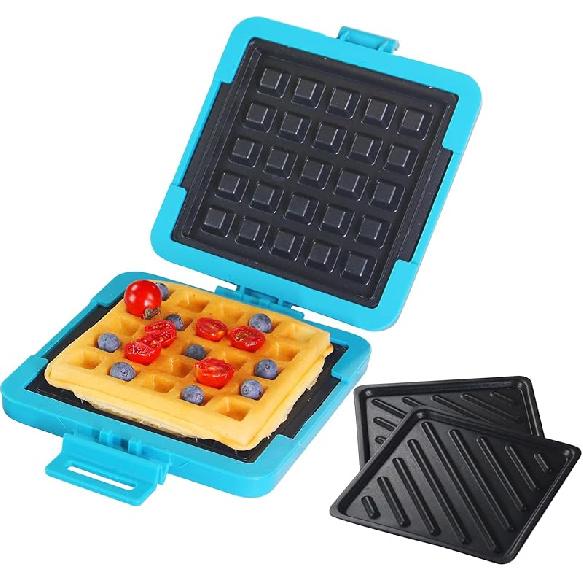 Toaster,Microwave Toaster, Sandwich Maker, Panini Maker, Dishwasher Safe,NO Electricity,Wireless,Time Saving,Fast,Toastie Safe in Microwave Microwave Sandwich Maker