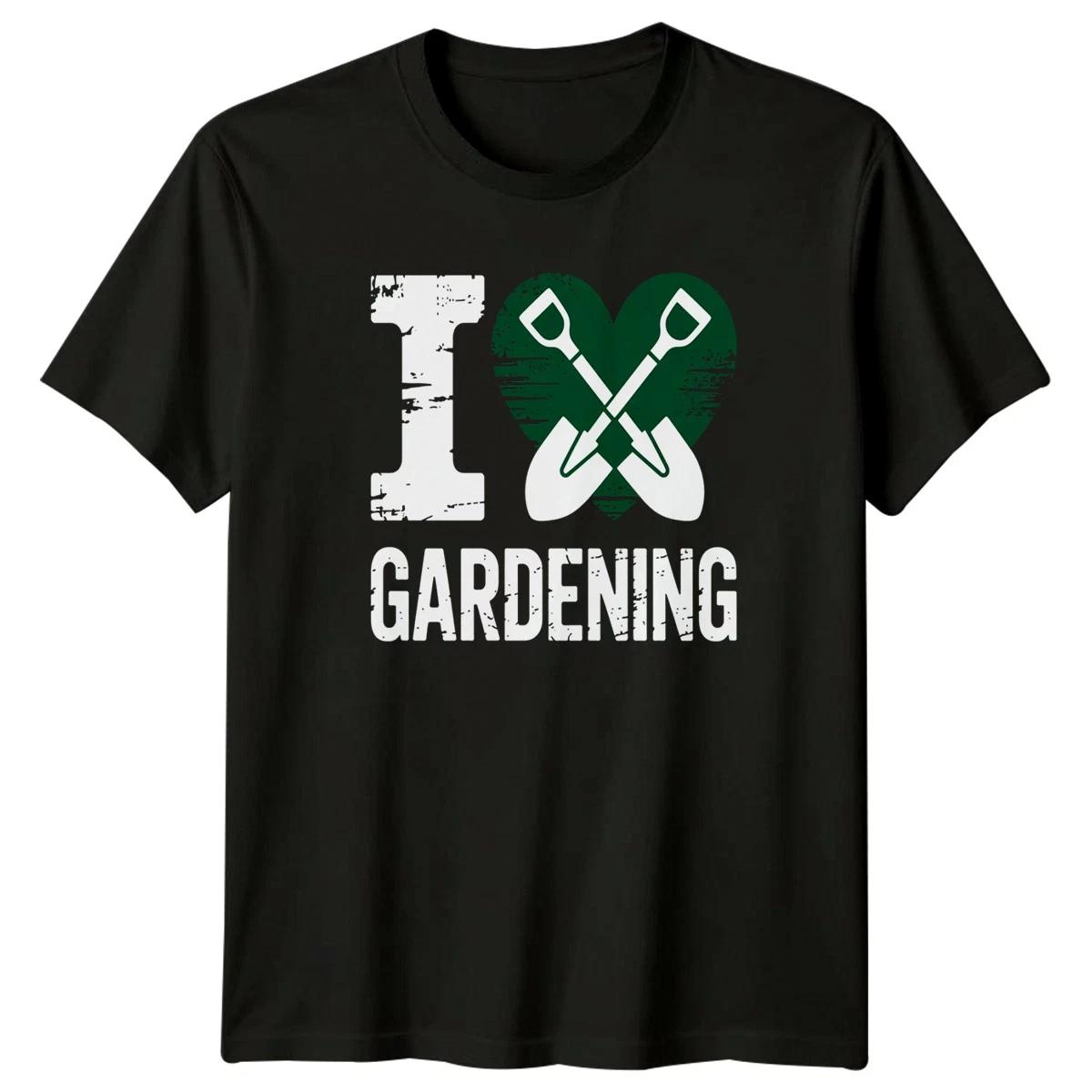 I Love Gardening T-Shirt Garden Tools Gardening Gardening Gift For Him And Her L