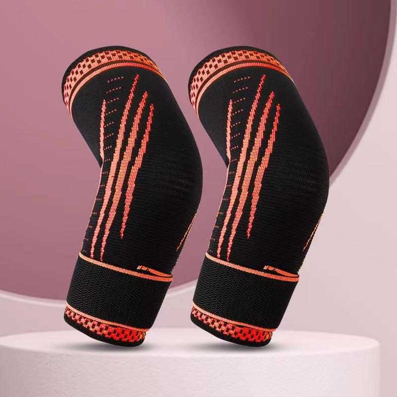 

Мужские налокотники для баскетбола и тенниса, специальные защитные рукава для растянутых запястий, для фитнеса и для разогрева, женские защитные рукава orange one XXL