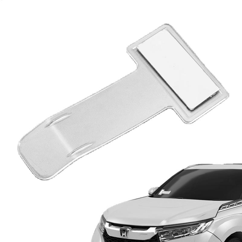 1PC Transparent Car Window Glass Fastener Clip Car Parking Ticket Clip Fastener Time Note Bill Card Holder Sticker Organizer