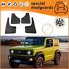 Black Mud Guards Set (4 pcs)