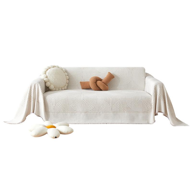 Full Cover Chenille Four-season Sofa Towel Sofa Cushion Cushion Cover Non-slip Sofa Cover Full Set Blanket