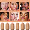 Pocket Powder Blusher Stick 6-color Lip Gloss Stick Highlights Brightens Natural Matte Rouge Blusher Blush Cream Stick