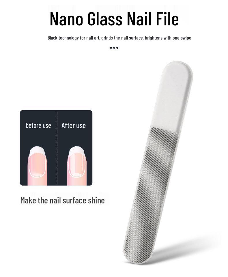 Portable Powder Steel Thin Nail Clippers Set with Anti-Splash Angled Flat Edge - New Model