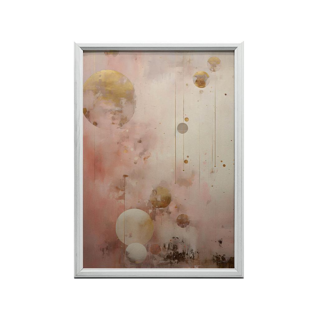 Golden Dreams Golden Dreams, 30X40 Cm, Gold Aluminum Frame, 230 Gsm Matte Paper