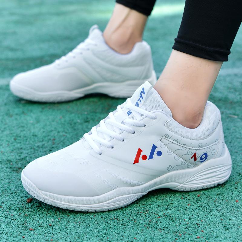 

Обувь для бадминтона мужская и женская молодежная студенческая спортивная соревновательная тренировочная обувь нескользящая легкая дышащая обувь для настольного тенниса 46